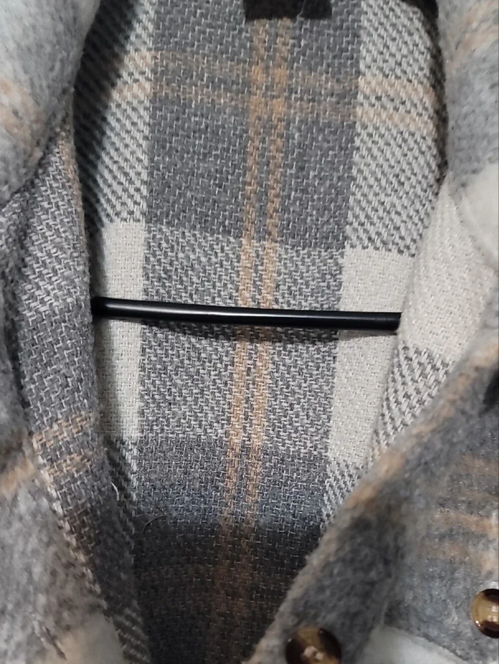 N/A cozy plaid
